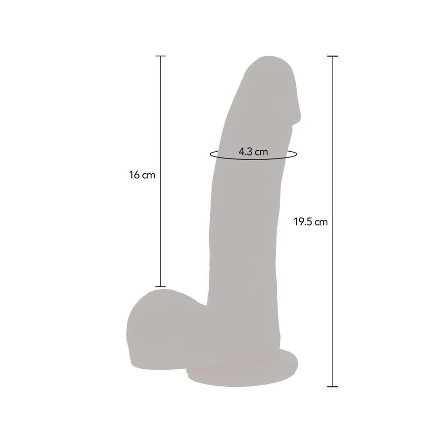 GET REAL - PULS MAGNETYCZNY ZAUFAJACY SKORE DILDO